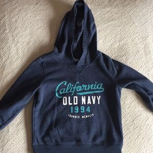 Boy’s Old Navy hooded sweatshirt